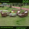 All weather wicker sofa