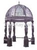 Wrought iron garden gazebo 