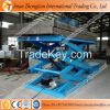 Hydraulic system stationary scissor lift cargo elevator car lifts