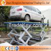 Hydraulic system stationary scissor lift cargo elevator car lifts