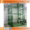 Stationary hydraulic guide rail lift platform elevator workform for hot sale