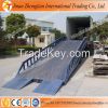 Mobile portable yard ramp loading ramp used for container warehouse