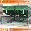 Hydraulic stationary dock leveller loading ramp for container with truck