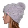 Handmade Winter Knitted Beanie for Lady's