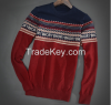 jacquard hand knitted ...