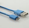 colorful micro usb cable for smart phone 