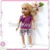 18 inch vinyl royal princess celebrity baby doll