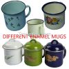 Promotion enamel mug coffee cup enamelware in Africa