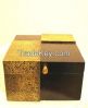 Boxes with Fine Brass Carving