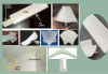 COVING (PVC Coving, Aluminum Coving), Sanitary / Hygienic Profiles for cleanrooms, cold rooms