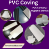 COVING (PVC Coving, Aluminum Coving), Sanitary / Hygienic Profiles for cleanrooms, cold rooms