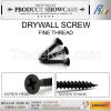 C1022 black/grey bugle philips drywall screw from china manufacturer