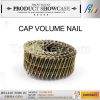 Q195 coil ware nails made in china factory, cap volume nail, pallet coil nails
