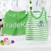 Baby Boys Clothing Set Summer Fashion Striped Cubs 100% Cotton 0-3 year Baby Girl Boy Clothes Set 2 Pieces