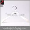 High quality black hanger wood coat hanger with custom logo