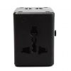 Universal Travel Adapter Power Adapter Wall Charger With Dual USB AC Power Plug Adapter Converters for EU UK US/AU