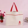 Wholesale Flower Wedding Tote bag with Logo Printed White ECO Cotton Bag