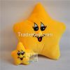 Star Stuffed Soft Embroidery Cushion,home floor house decorations