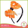 grosgrain ribbon hair bows with headband