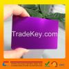 aluminum card anodized any color aluminum card