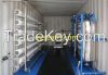 Land based containerized seawater desalination system RO plant