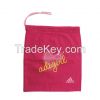 2015  Durable Natural Bulk Custom Imprint Cotton String Bag