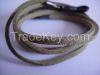 eyeglass brushed suede leather cord lanyard string eyewear retainer