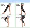 ROM orthopedic leg brace knee support adjustable hinged knee brace