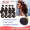 Brazilian Virgin Hair Extension 3pcs Hair Bundles With 1pc Lace Closure Human Hair Weave 6A Brazilian Body Wave Wavy Hair Weft