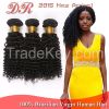 Unprocessed 6A Grade Brazilian Virgin Hair Kinky Curly 3pcs bundles with a Closure Cheap Wholesale Virgin Brazilian Hair Weave