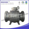 API 3PC Cast Steel Trunnion Ball Valve 