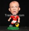 football characters resin statue