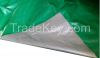 150 GSM GREEN/SILVER PE HEAVY TARP