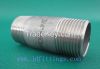 NPT thread / BSP thread stainless steel pipe fittings  nipple