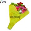 Qingdao CHK Packing white color cellophane flower sleeves