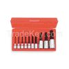 PROTO J4900A Socket Bit Set 3/8 1/2 In Dr 10 pc