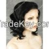 Jet Black Wavy Lace Fr...