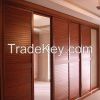 plantation shutter door