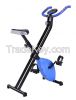 Mini folding magnetic exercise x bike