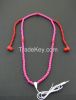 Hot Selling! 3.5mm In-ear Headphones Noise Cancelling Ear red yellow royal beaded necklace earphones