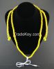 Hot Selling! 3.5mm In-ear Headphones Noise Cancelling Ear red yellow royal beaded necklace earphones