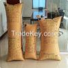 Full range sizes of dunnage bags used for cargo transporting moving or shipping