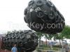 Top quality Florescence dock fender, ship fender, pneumatic rubber fender