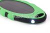 5000 mAh Dual Color Oval Shaped Solar Universal Portable Power Pack / Powerbank