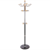 Heavy Duty Metal Standing Coat Rack with Plastic Round Accessory