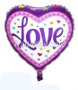 18" heart decoration balloon