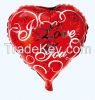 18" heart decoration balloon