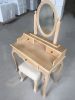 Oak Dressing Table Set