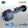 12T/14T/16T20T Capacity BPW Trailer Axle square Beam axle