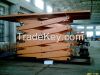 Stationary garage scissor lift platform